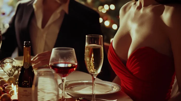 Il cenone di Natale - Fantasie Cuckold - hero image Il cenone di Natale - Fantasie Cuckold - a tavola con lui a fianco