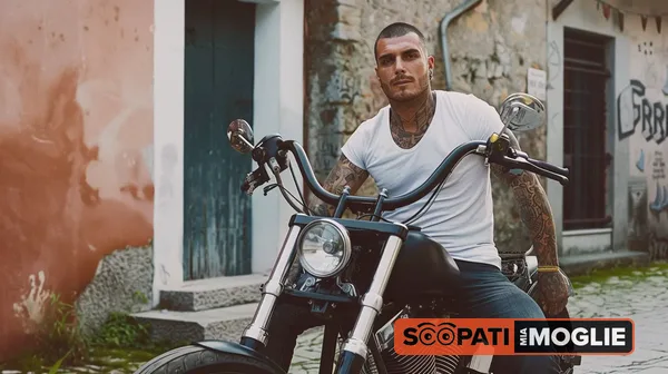 Valentino, il nostro amico biker - Racconti Cuckold - Scopati Mia Moglie